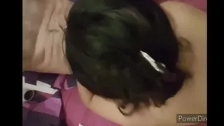 My step son's teacher sucks him very well