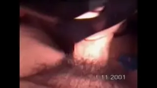 masked blonde sucking