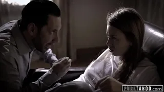 Perv Therapist Wants His Client's Pussy So Bad