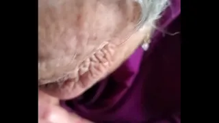 Granny loves sucking and milking my cock.