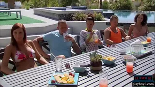 Newbie swingers jump into the deep with other couples