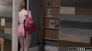 Dirty Dude Assfucks Redhead Babysitter