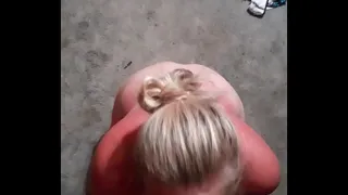 Big cock fills wifes pussy and mouth