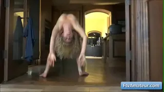 Sexy hot teenager reveal her sexy body and sexy tats and dance in her house