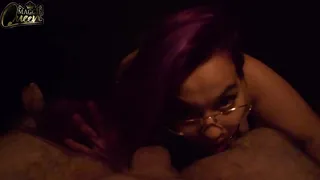 Fucking a stranger in the swinger club, he fucks my ass so good