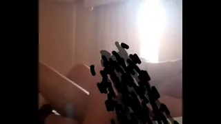 Riding a horny rich fan in a thong
