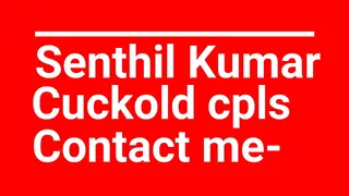 Fucked a Chennai Cuckold couple. Hubby filmed the session