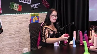 The products are different, and the shapes of the dicks... - Eilani Quina and Victor Luciano - Upper Toys (SHEER/RED)