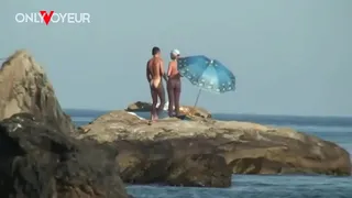 Beach Voyeur. Nude beach photo shoot ended with hardcore sex under the sun
