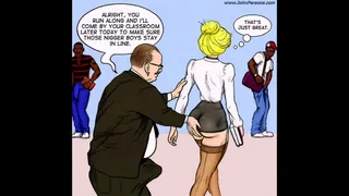 Slutty white teacher