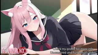 [ASMR Audio & Video] VTUBER MISS KANAKO needs someone to practice SEX ED with!!!! "My PUSSY feels so WET for you"!!!!