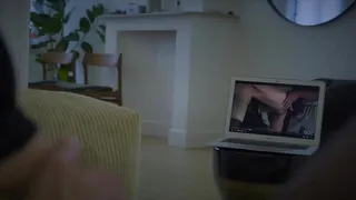 Some relaxing after work porn laptop