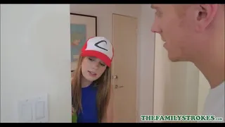 Young Petite Dolly Leigh Fucked By Stepbro In Exchange For Rare Pokemon Character