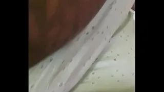 Playing with my big tits
