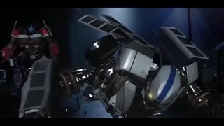 -Transformers Rise Of The Beasts Optimus Prime  Opening Fight 2023-