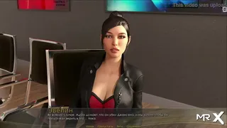 elegant girl at the bar