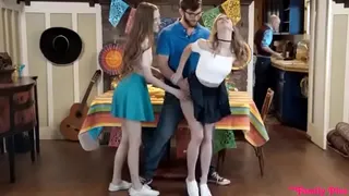 eating the hot one