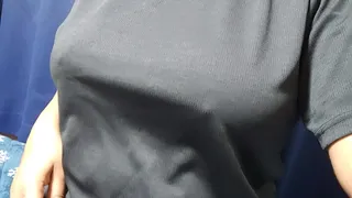 Alien Kana's boobs