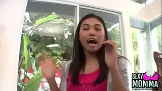 Asian Milfs Play With Teen In Threeway
