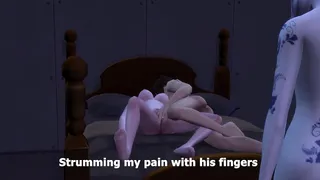 Valerie Visxen open mic show in the sims porn