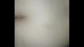 My wife moans from my dick in her tight pussy