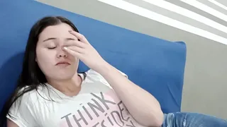 He spied on my shy stepsister in the shower and ended up fucking her tight pussy.