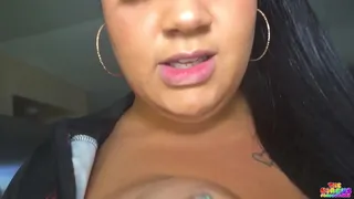 Friendly Local brings clown a pie and ends up getting her pussy fucked