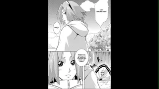 Naruto has sex Sakura and Hinata