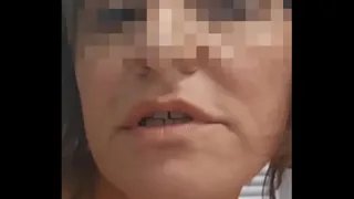 Amateur wife tells how her fuck buddy used her before she got home while she fucks herself with toys