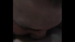 Tongue fucking me