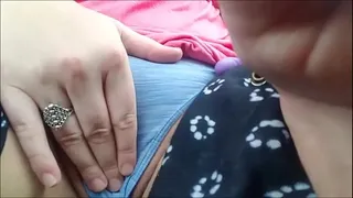 Young Babe Using Her Sex Toys For BF - Close Up