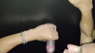 I took my wife and girlfriend to suck cock at the gloryhole!!