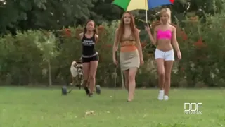 Toe-in-One Golf Porn Scene