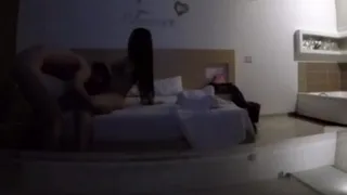Beautiful shemale gets a blowjob