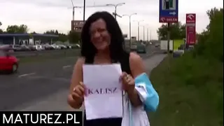 MILF hitchhiker Natalia