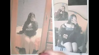 Masturbating for my friend Anahi