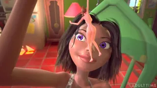 Animated Trans Sex With A Giant And A Tiny! 3D Porn!