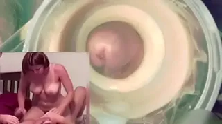 Asian tits and big cock split screen compilation