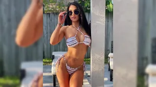 Cumtribute for Alyssa Spivack Hot Brunette Girl