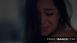 Romantic Night Beetwen Sister Turned in Flames ⭐ FamilyBangs.com