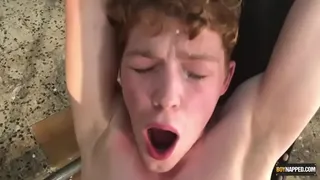 Twinks dominated in orgy by hung daddy