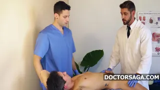 Doctor And Nurse Fuck The Twink Patient - Johnny Ford , Isaac Parker