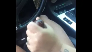 Big phat oily bbc tugging in Beamer