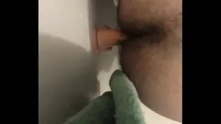 twink takes dildo