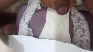 I masturbate and pour milk into my underwear