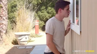 Twink Julian Bell Is Caught Jerking Off - Next Door Twink