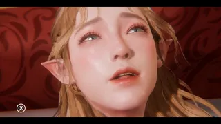 Uncensored Eileen elf opens her elf pussy for you to fuck