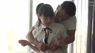 Etch with a black-haired girl who looks good in uniform / Ai