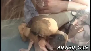 Dazzling maiden gets juicy tits played