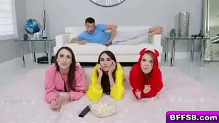 Stepbrother Crashes pajama Party2.mp4